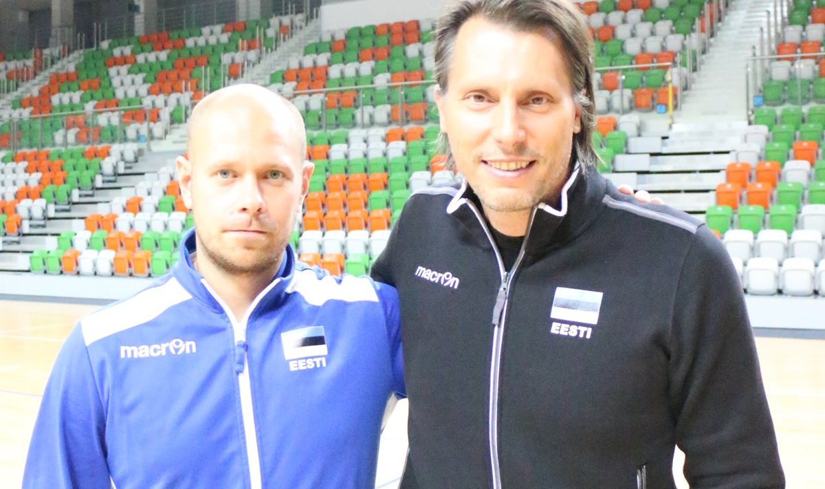 Alar Rikberg ja Gheorghe Cretu, esimene Belogorje statistik, teine peatreener