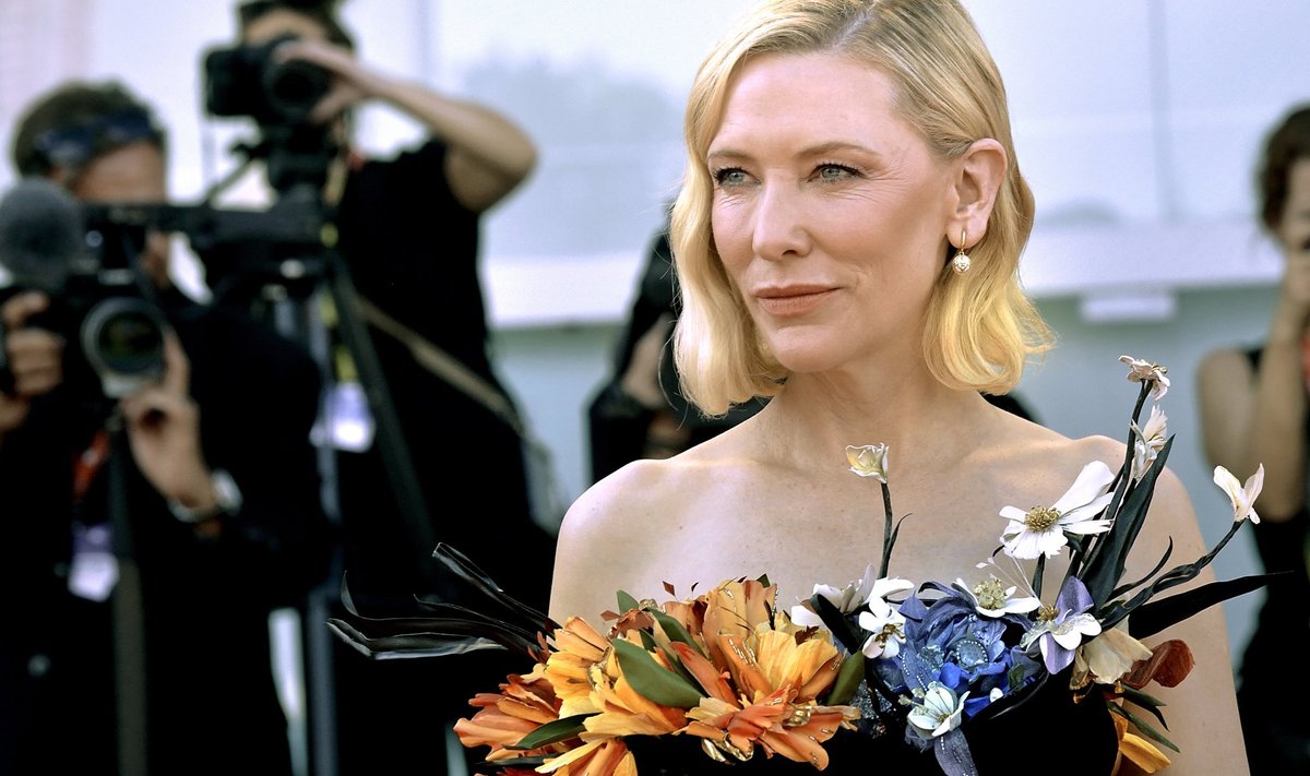 Cate Blanchett filmi „Tár“ filmi esilinastusel Cannes'i filmifestivalil.