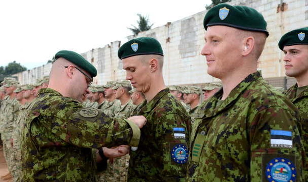 Eesti kaitseväelaste medalitseremoonia