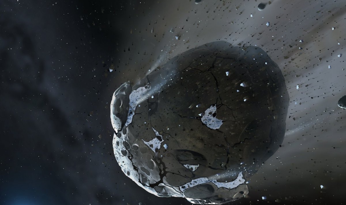 Elu tooja, elu viija: asteroidid tõid Maale suure osa veest, ent hukutasid saurused.