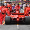 Ferrarid tegid viimasel vabatreeningul puhta töö
