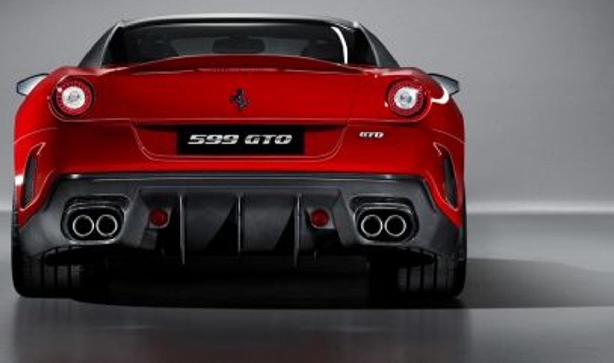 599 GTO on hetkel kiireim tänava-Ferrari