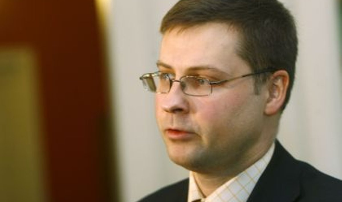 Läti peaminister Valdis Dombrovskis 