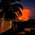 VIDEO | Kaos Kanaaridel. Purskav vulkaan sundis tuletõrje taanduma ja lennufirmasid lende tühistama