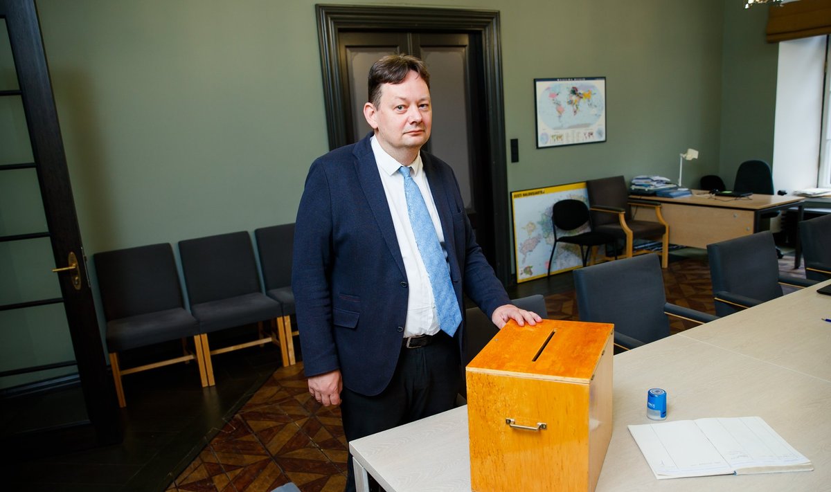 Riigi valimisteenistuse juht Arne Koitmäe.