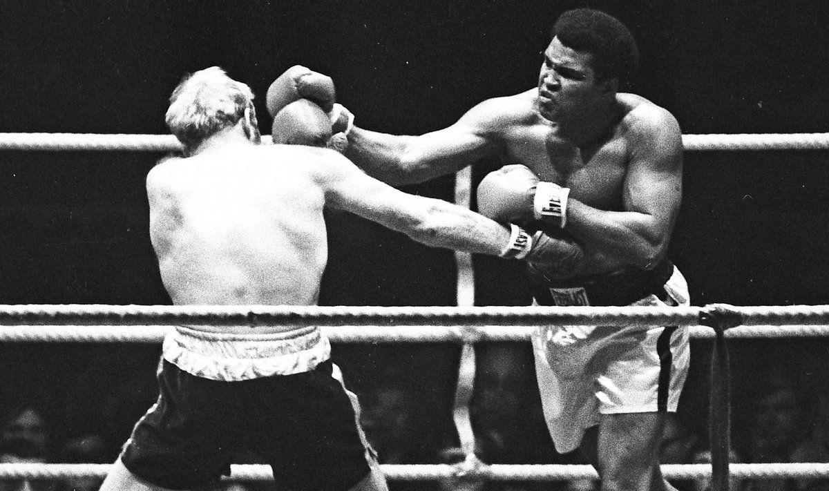 Poksiringide kuningas Muhammad Ali