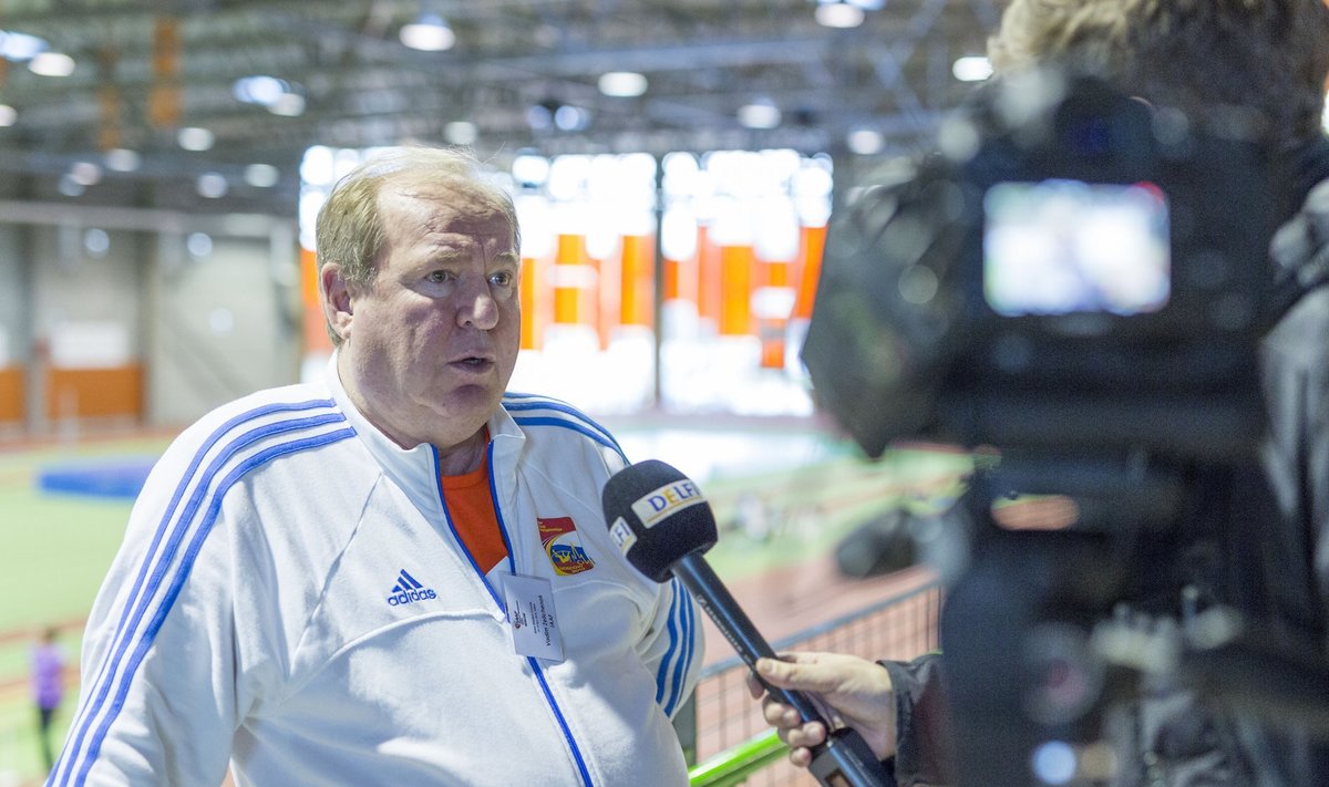 Venemaa kergejõustikuliidu juht Vadim Zelitšenok viibis nädalavahetusel Tallinnas IAAF-i starterite koolitusel.