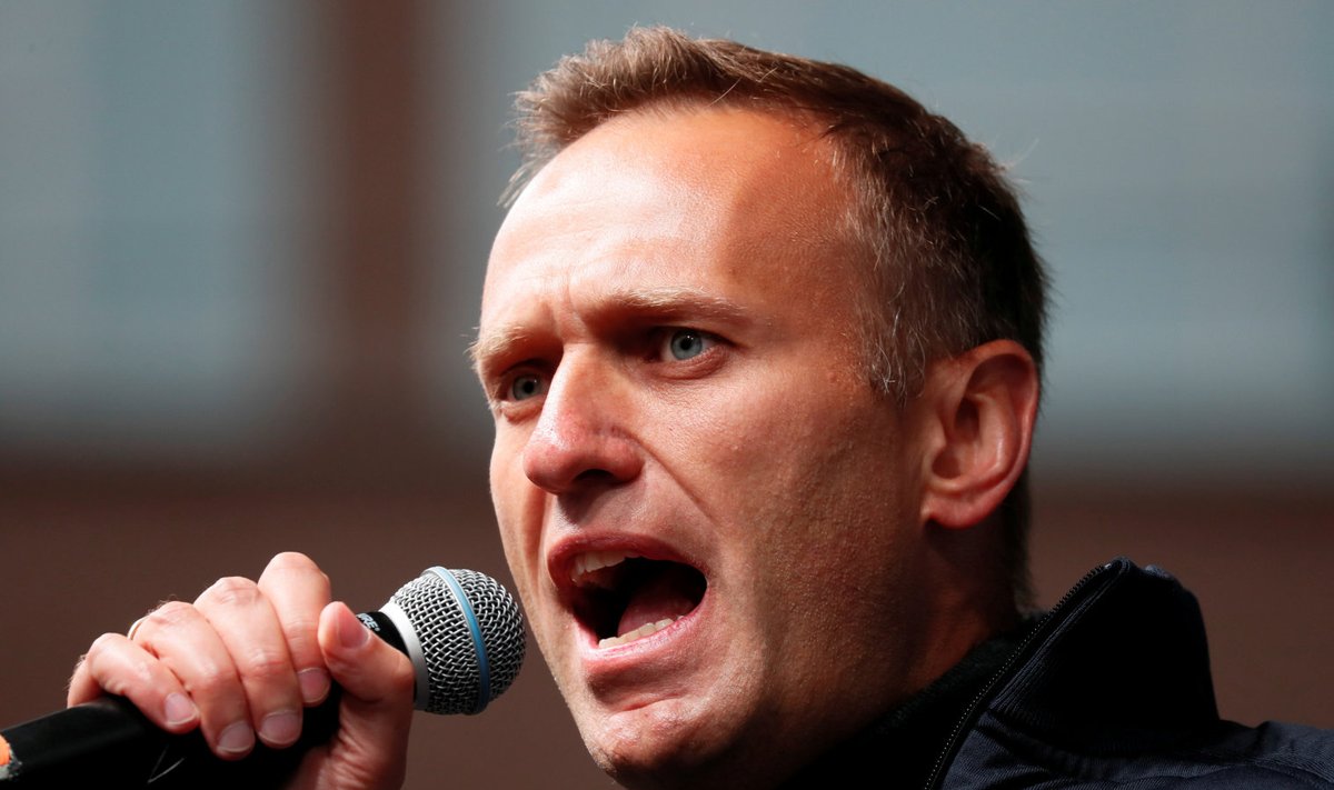 Meenutus ajast, mil Navalnõi veel vabaduses viibis. 
