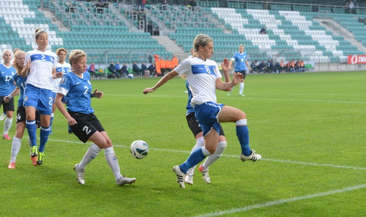 Eesti - Itaalia naiste jalgpall