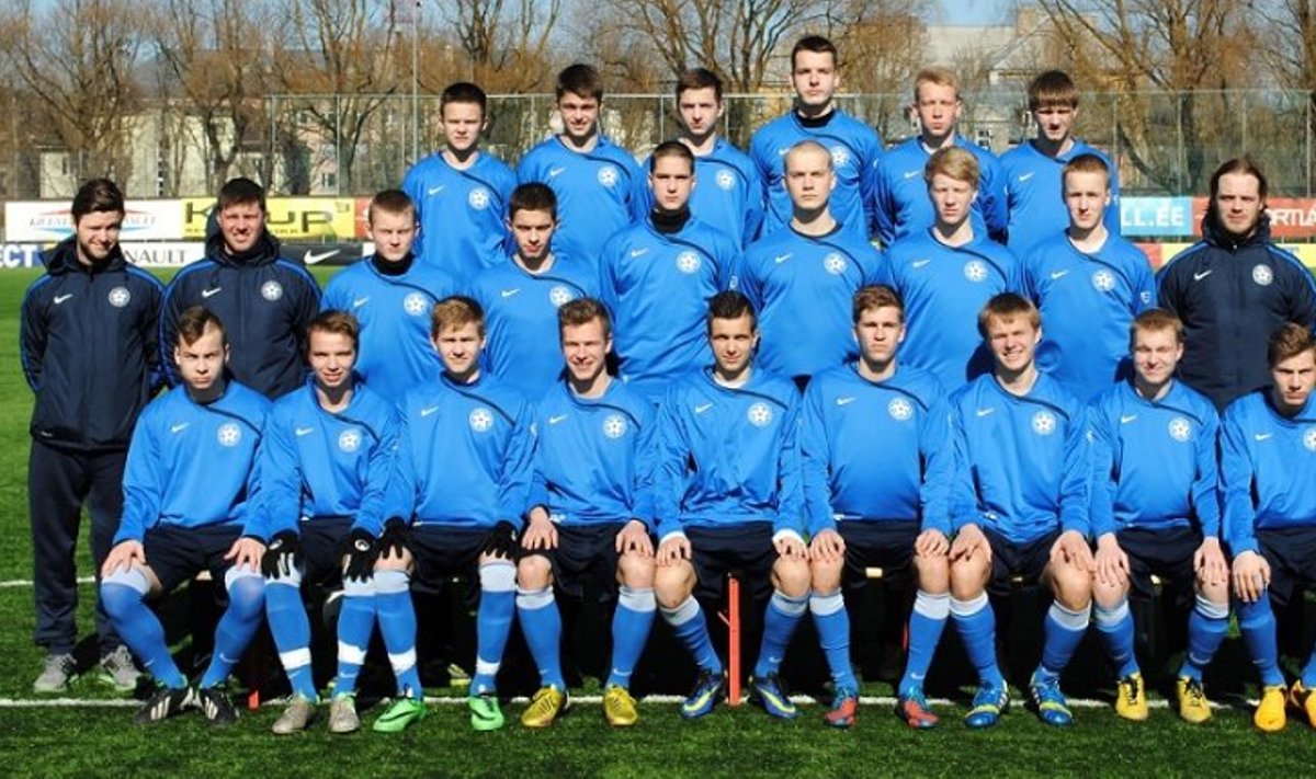 Eesti U18 jalgpallikoondis