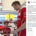 VIDEO: Südamlik hetk! Räikköneni katkestamise peale nutma puhkenud väike fänn pääses iidoliga kohtuma