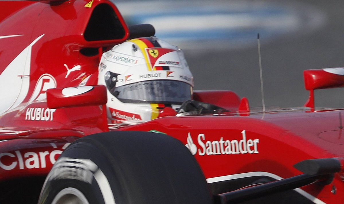 Sebastian Vettel skandaalse kiivriga