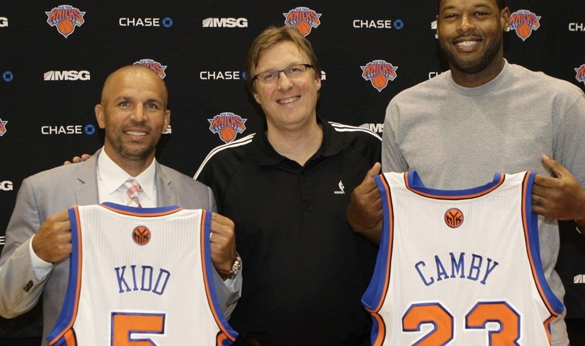 Kidd ja Camby, Knicks