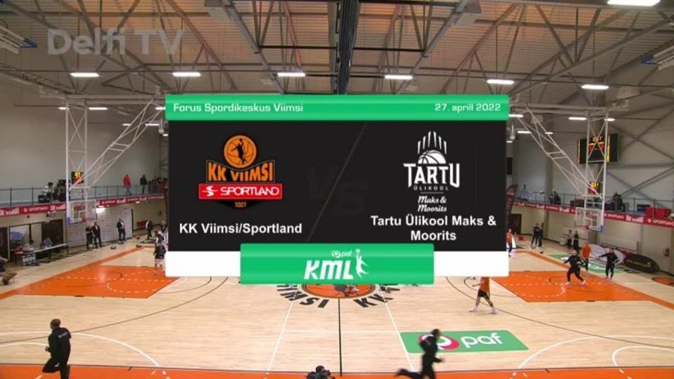 TÄISPIKKUSES | Korvpall: KK Viimsi/Sportland - Tartu Ülikool Maks & Moorits  - Delfi TV