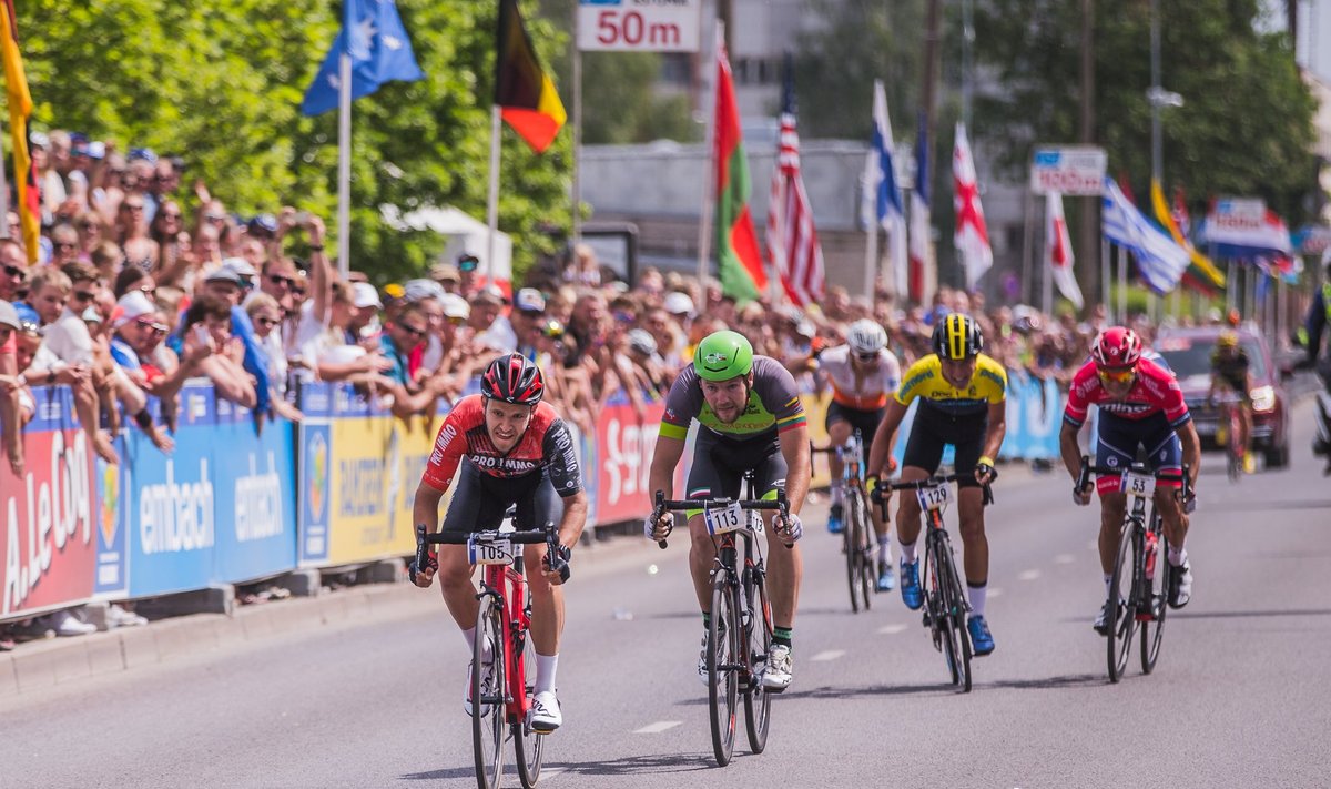 Karl Patrick Lauk võidab Tartu rattaralli