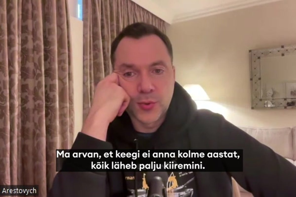 „Я постараюсь предотвратить оккупацию Россией Эстонии и Украины“. Какой  план у Алексея Арестовича?