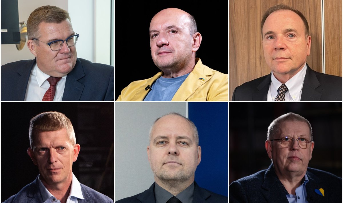 MIS SAAB EDASI? Oma ennustused järgmiseks aastaks teevad (ülevalt vasakult) Indrek Kannik, Kalev Stoicescu, Ben Hodges, (all vasakult) Martin Herem, Marek Kohv ja Peeter Tali.