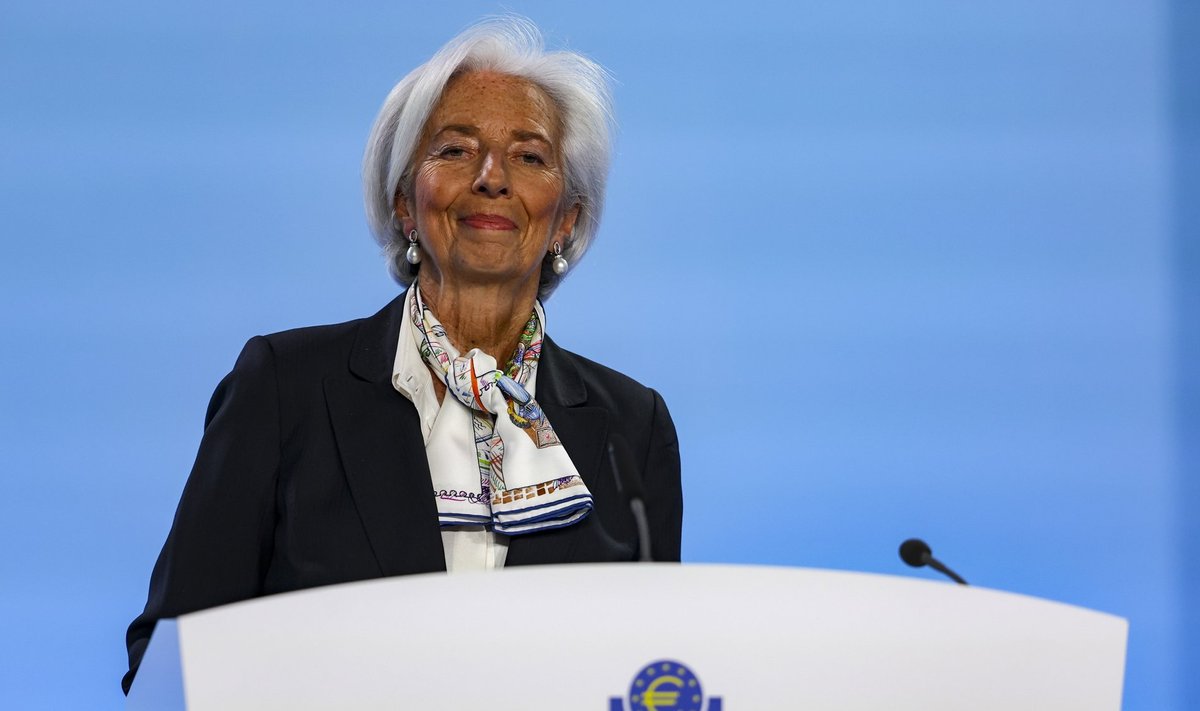Euroopa Keskpanga juht Christine Lagarde. 