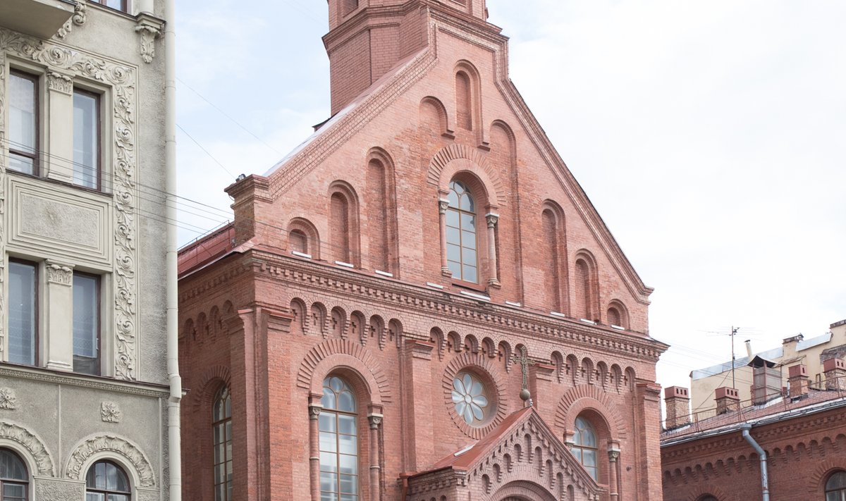 Peterburi Jaani kirik oli enne sõda tuntud kontserdikoht.