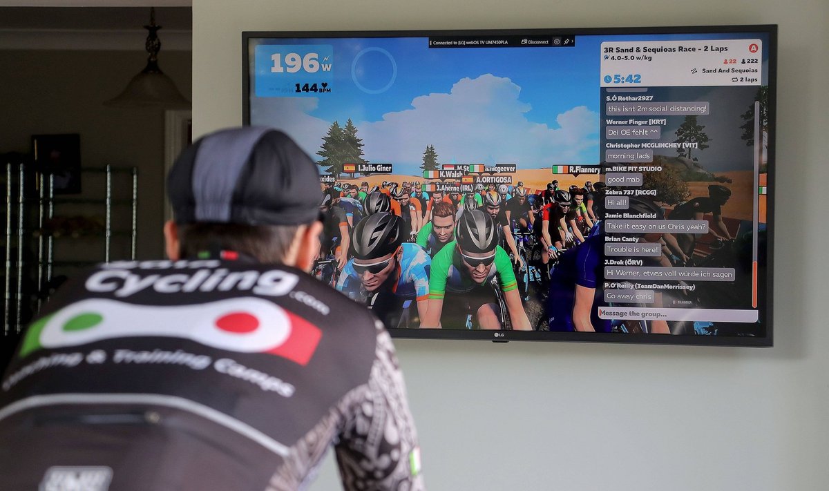 Cycling Ireland Zwift League 4/4/2020 The Cycling Ireland Zwift League is a 12-race series with events being held each