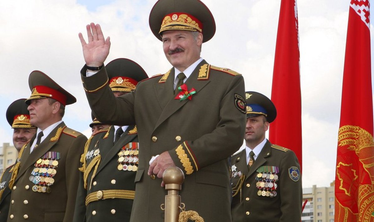 Valgevene president Alaksandr Lukašenka.