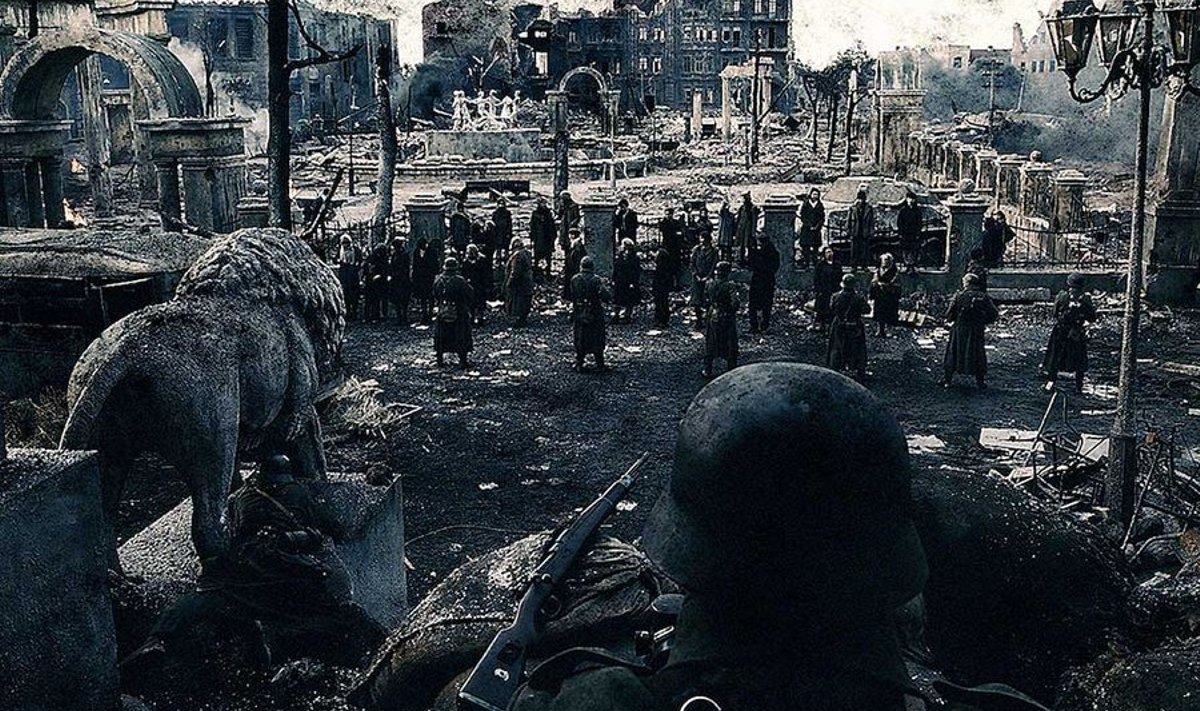Raha põleb: Enam kui kahe tunni jooksul saab publik näha, kuidas laia joonega rajatud filmi “Stalingrad” vägevad dekoratsioonid kümnel erineval moel purustatakse – põletatakse, lõhatakse, lömastatakse, puruks pommitatakse ja auklikuks tulistatakse. 