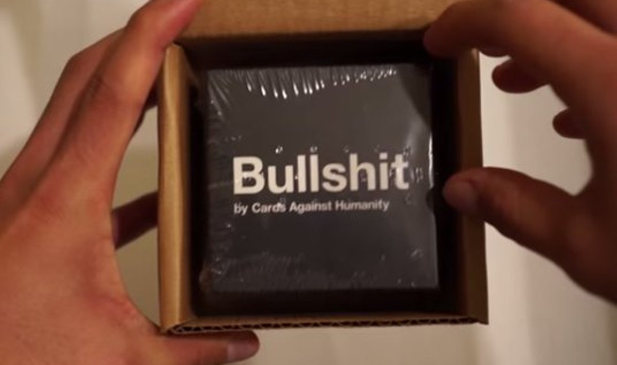 Cards Against Humanity kunagine protestiaktsioon „musta reede“ vastu.