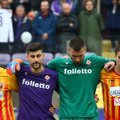 EMOTSIONAALNE VIDEO | Fiorentina matš jäeti varalahkunud kapteni auks 13. minutil seisma