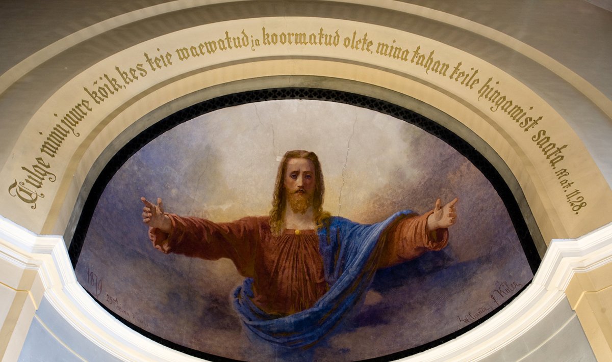 Tallinna Kaarli kiriku apsiidivõlvi fresko