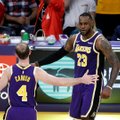 VIDEO | LeBron James tegi Lakersi võidumängus ajalugu
