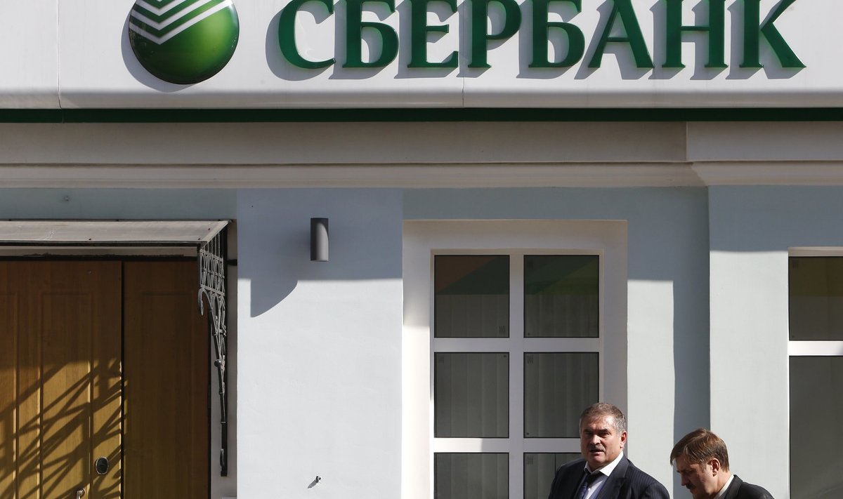 Varade mahult Venemaa suurim pank Sberbank.