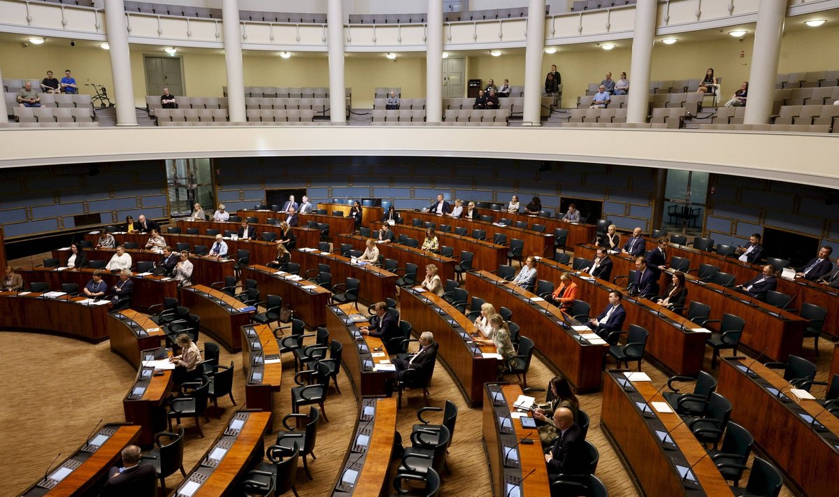 Soome parlament hääletas seaduseelnõu üle.