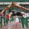 Ashton Eaton võtab tõkkesprindis mõõtu maailmarekordimehega