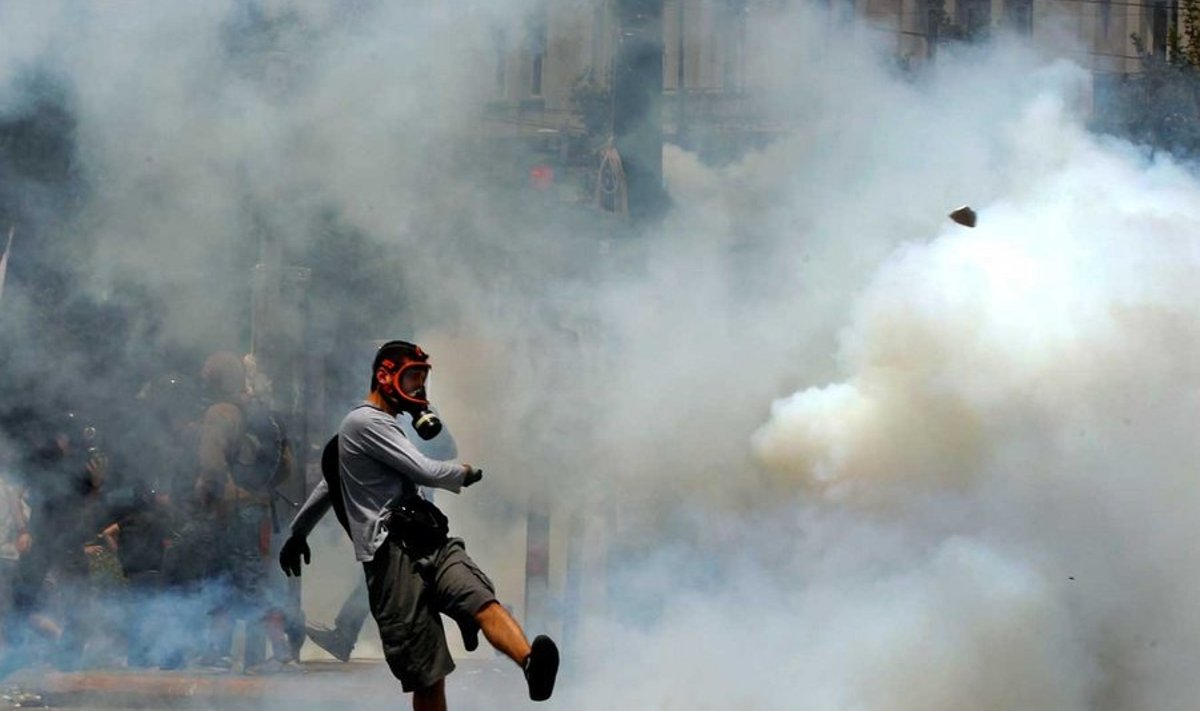 Kreeklastel on, mille eest võidelda. (Foto: Reuters/Scanpix)
