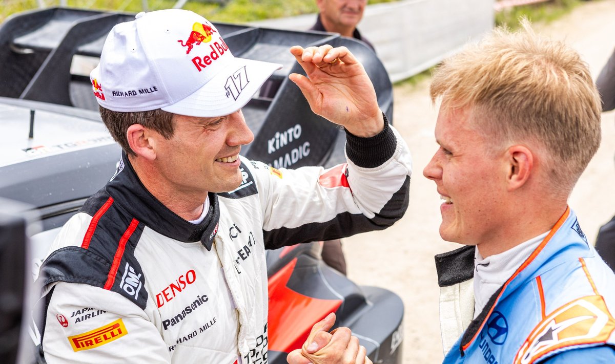 Sebastien Ogier ja Ott Tänak