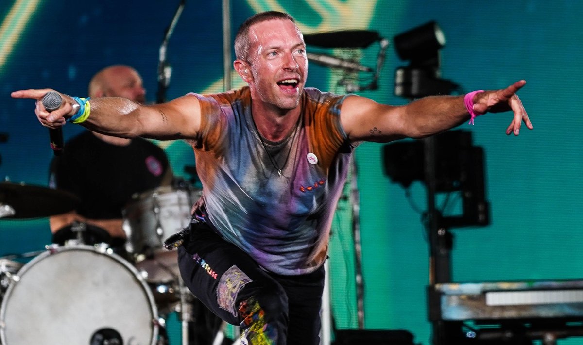 Coldplay solist Chris Martin 