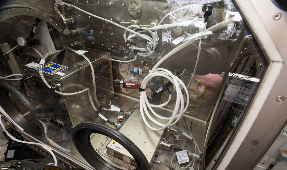 3D printimine kosmoses on reaalsus. Rahvusvahelise kosmosejaama pardal on 3D printeriga toodetud esimesed tööd.  Foto: NASA