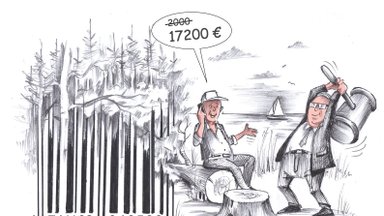 17 200 eurot preemiaks selle eest, et oled laisk ja lohakas metsaomanik? Õiglane või mitte?