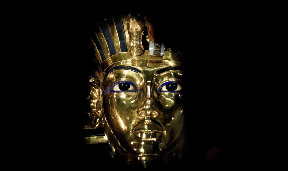Kuulus Tutanhamoni kullast surimask