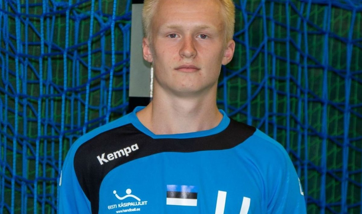 Viljandi käsipalli kasvandik Aleksander Pertelson on U17 EM-il seni Eesti parim snaiper 13 väravaga.