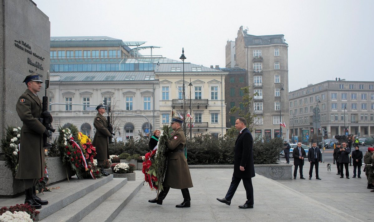 Poland's President Duda attends country's 100th Independence Day anniversary in Warsaw