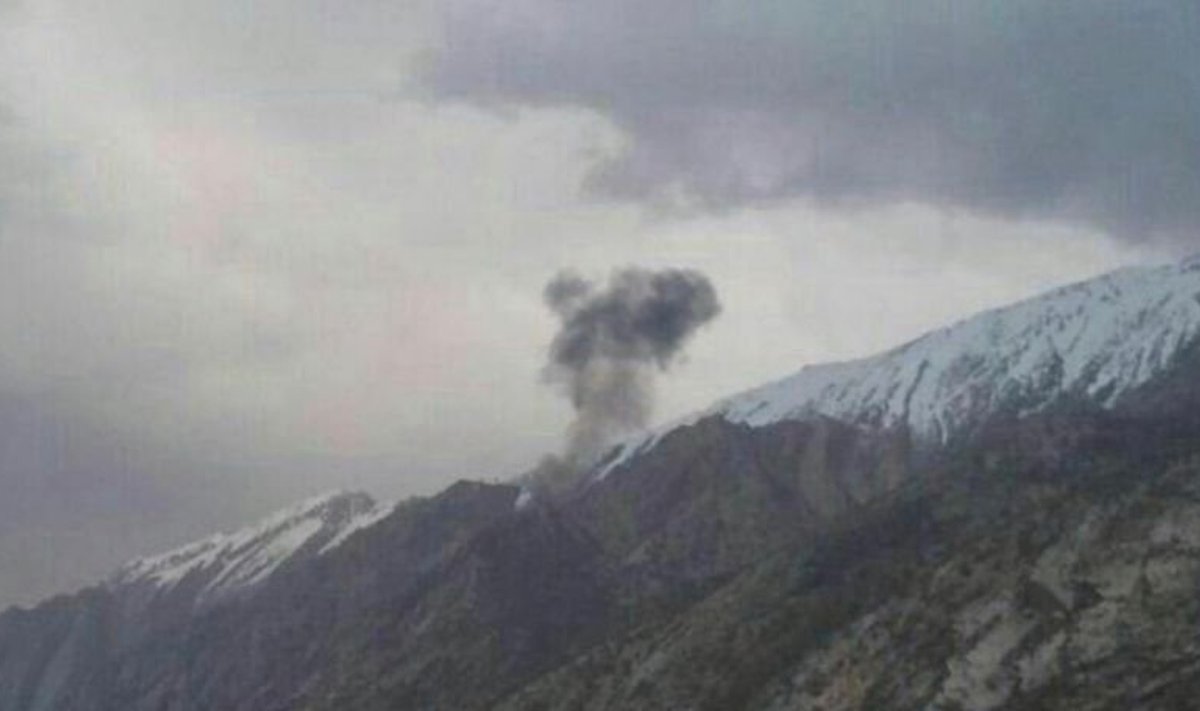 Турецкий частный самолет разбился на западе Ирана. 