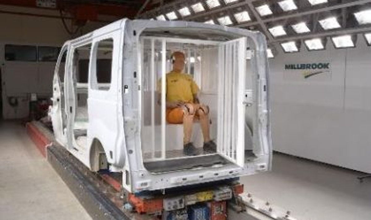 Vauxhall projekteeris päti elu alal hoidva kongauto