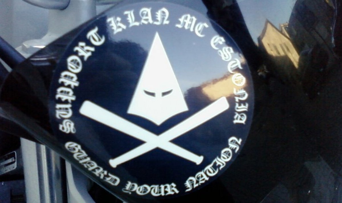 Эмблема байкерского клуба Klan Mc Estonia