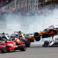 BLOGI | Suure avariiga alanud Belgia GP võit läks Vettelile, Räikkönen pidi katkestama