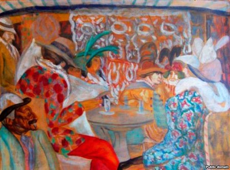 Kesk skandaali: Boriss Grigorjevi maali “Restoranis” (1913) võltsing põhjustas Venemaal suure skandaali.