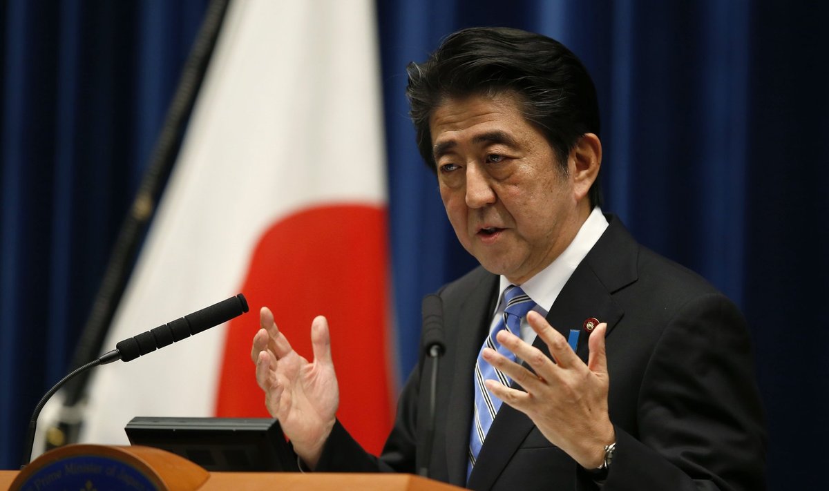 Peaminister Shinzo Abe