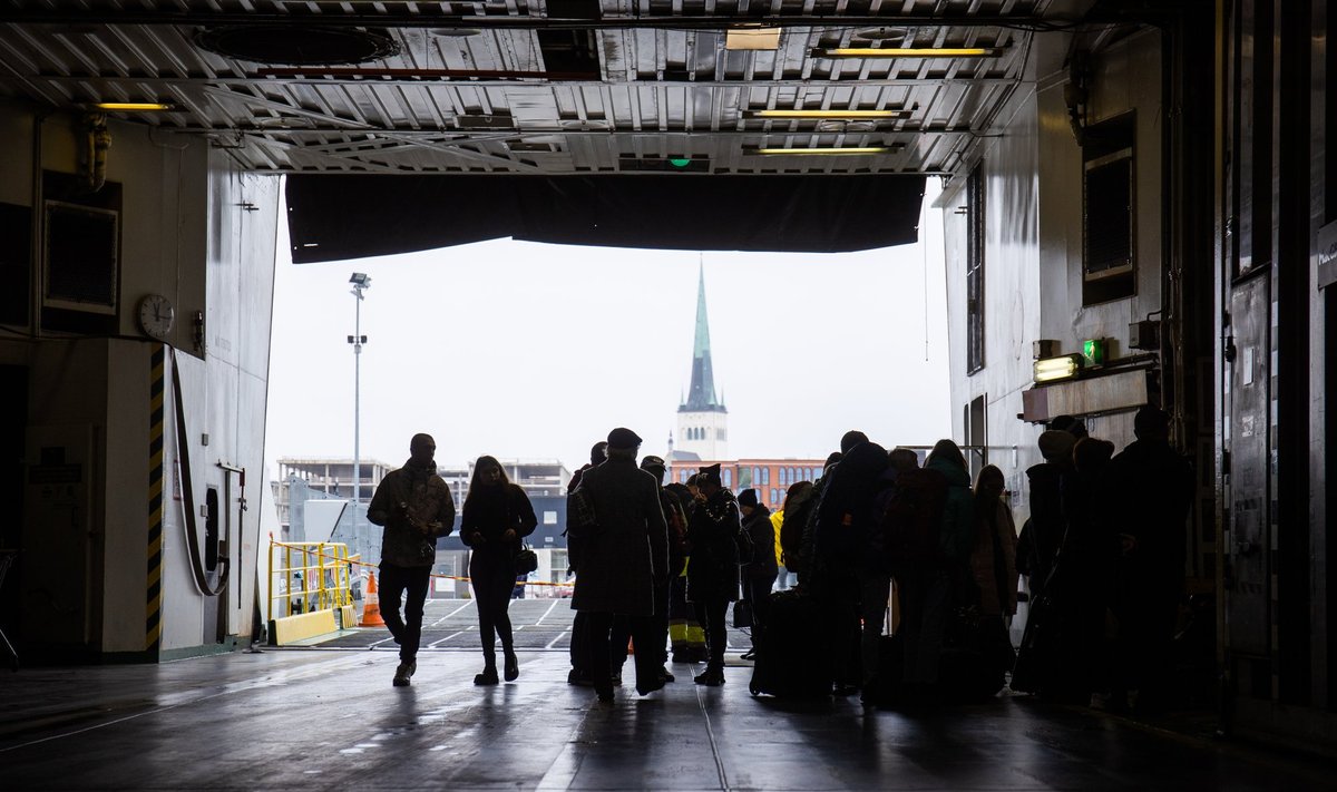 Ukraina sõjapõgenikud peavad Tallinki laevalt ja tõenäoliselt ka Tallinnast lahkuma.