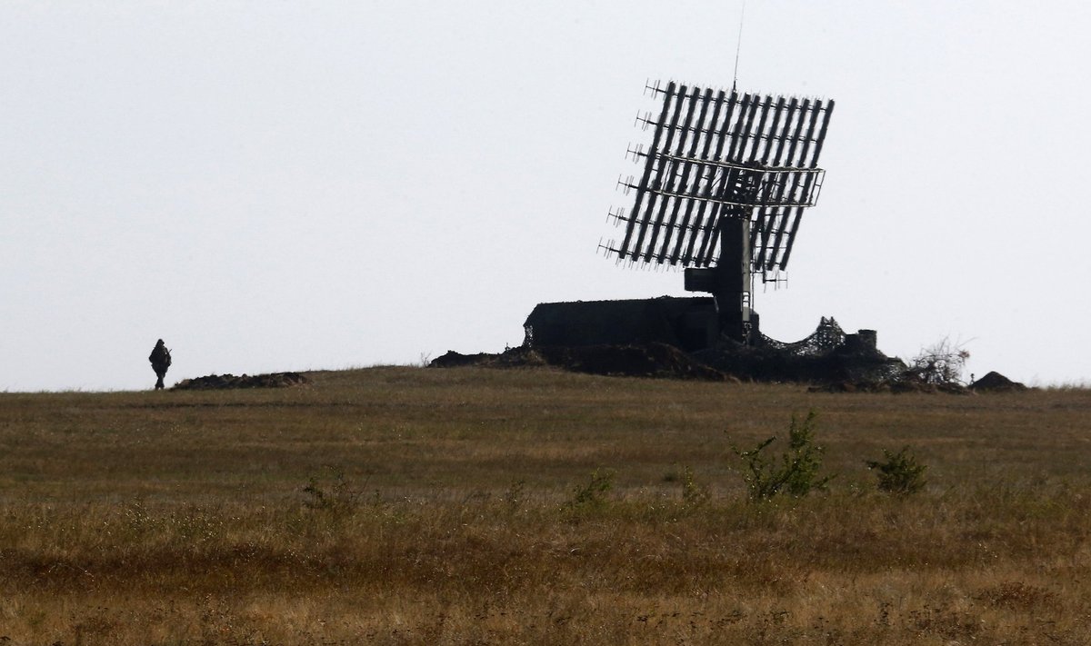 Venemaa sõjaväe mobiilne radar. Sedalaadi kiirgust mõõtes kogub Soome luure teavet Vene sõjajõudude tegevuse kohta.