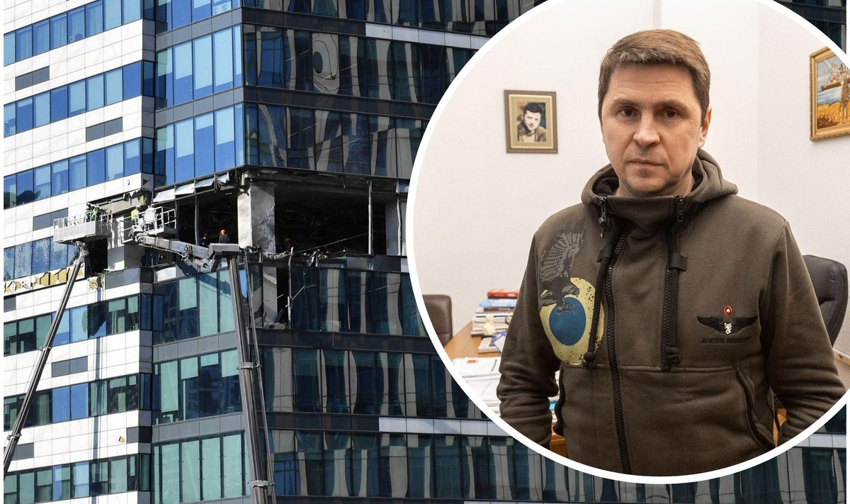 UKRAINA KASUKS: Ukraina presidendi nõuniku Mõhhailo Podoljaki sõnul ei koordineeri Ukraina Moskvale tehtud droonirünnakuid, vaid sellega tegelevad Putini režiimi vastased. Rünnakud on siiski kahtlemata vesi Ukraina veskile.